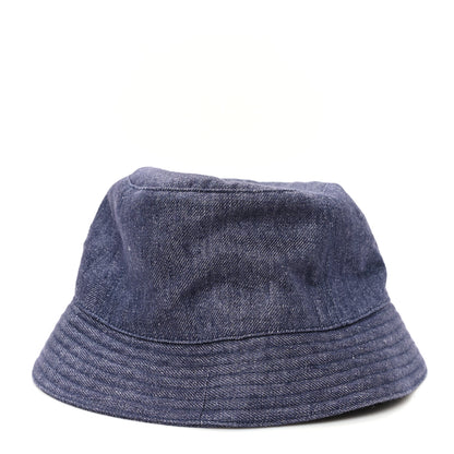Hermes Denim Eden Bucket Hat 57 Indigo 6 of 8