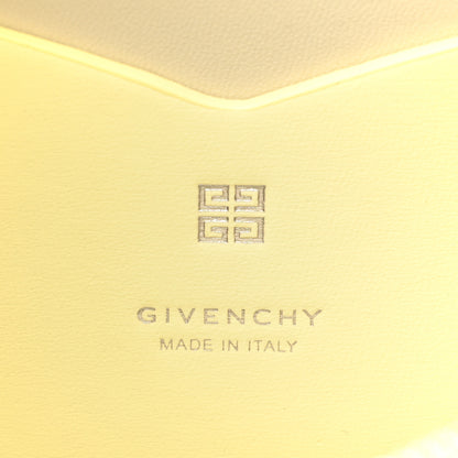 Givenchy Box Calfskin Small Zipped Cut Out Shoulder Bag Soft Yellow 6 of 9