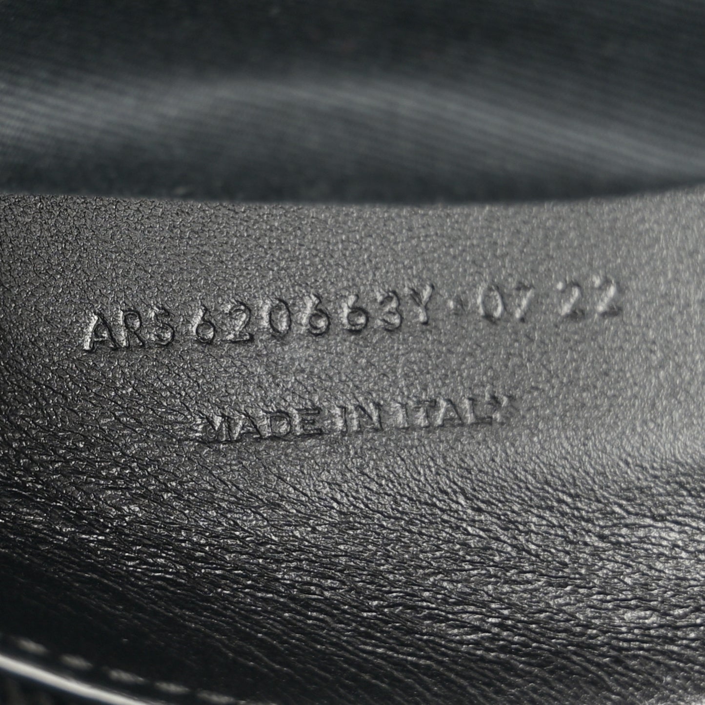 Calfskin Crocodile Embossed Medium West Hollywood Monogram Fold-Over Black