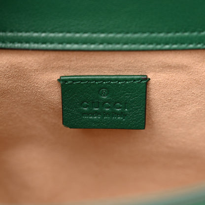 Gucci Wonka Grain Calfskin Mini Diana Tote Bag Green Yellow Fluo 6 of 10