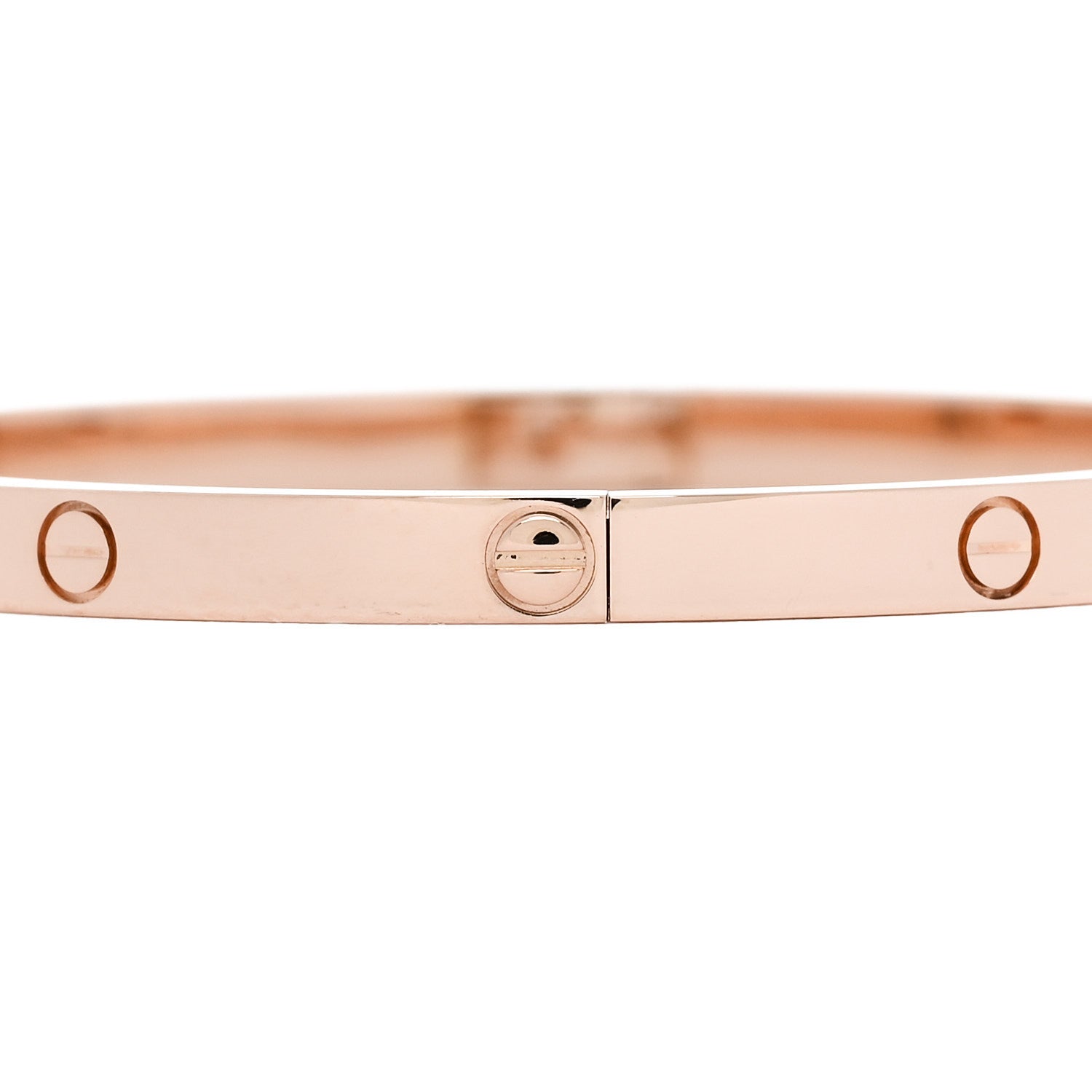 Cartier 18K Pink Gold Small LOVE Bracelet 16 4 of 8