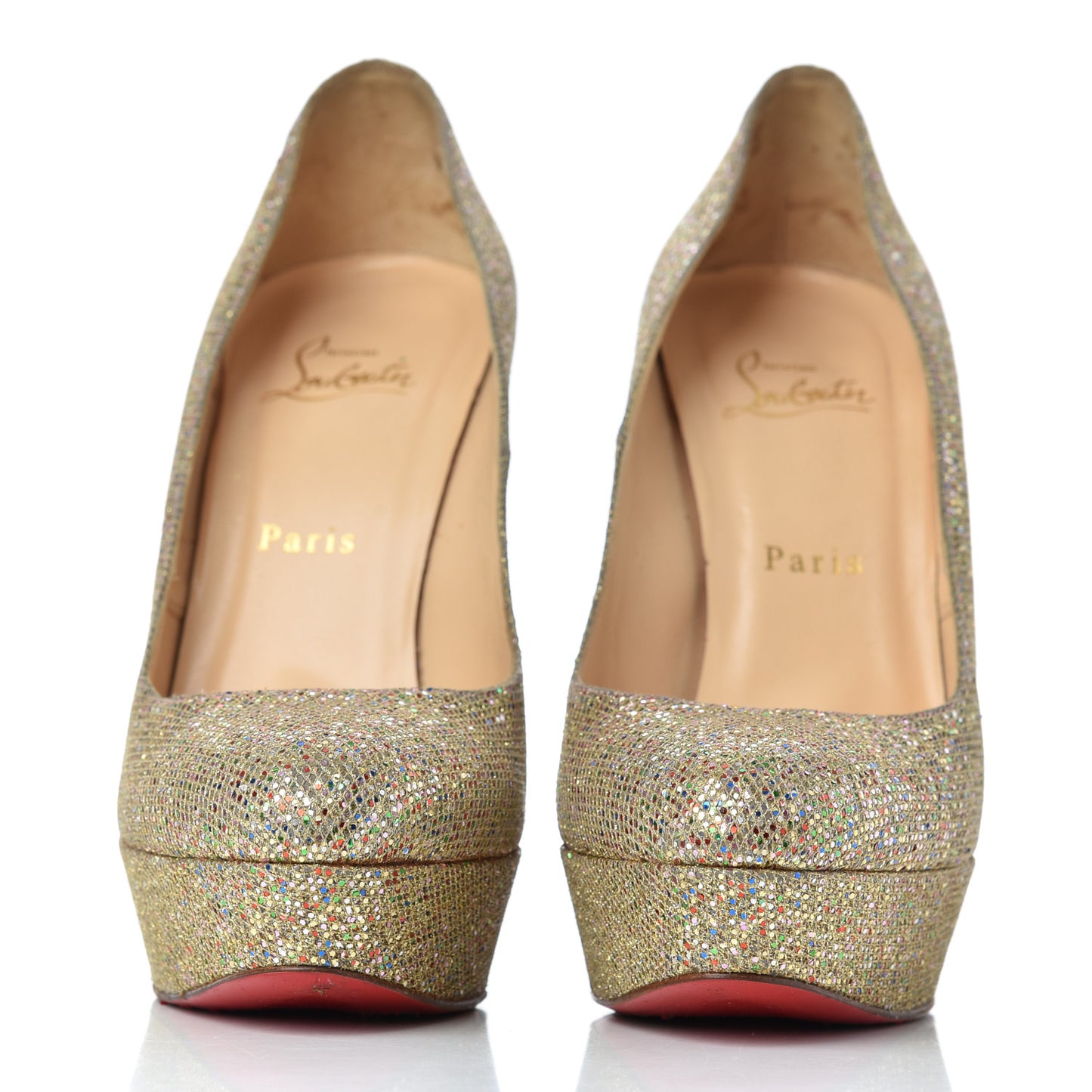 Glitter Bibi 140 Pumps 39.5 Gold