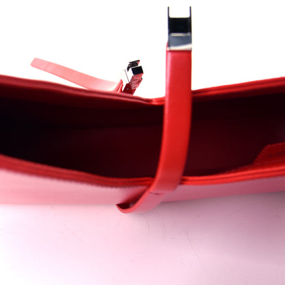 Givenchy Box Calfskin Small Cut Out Shoulder Bag Red 4 of 4