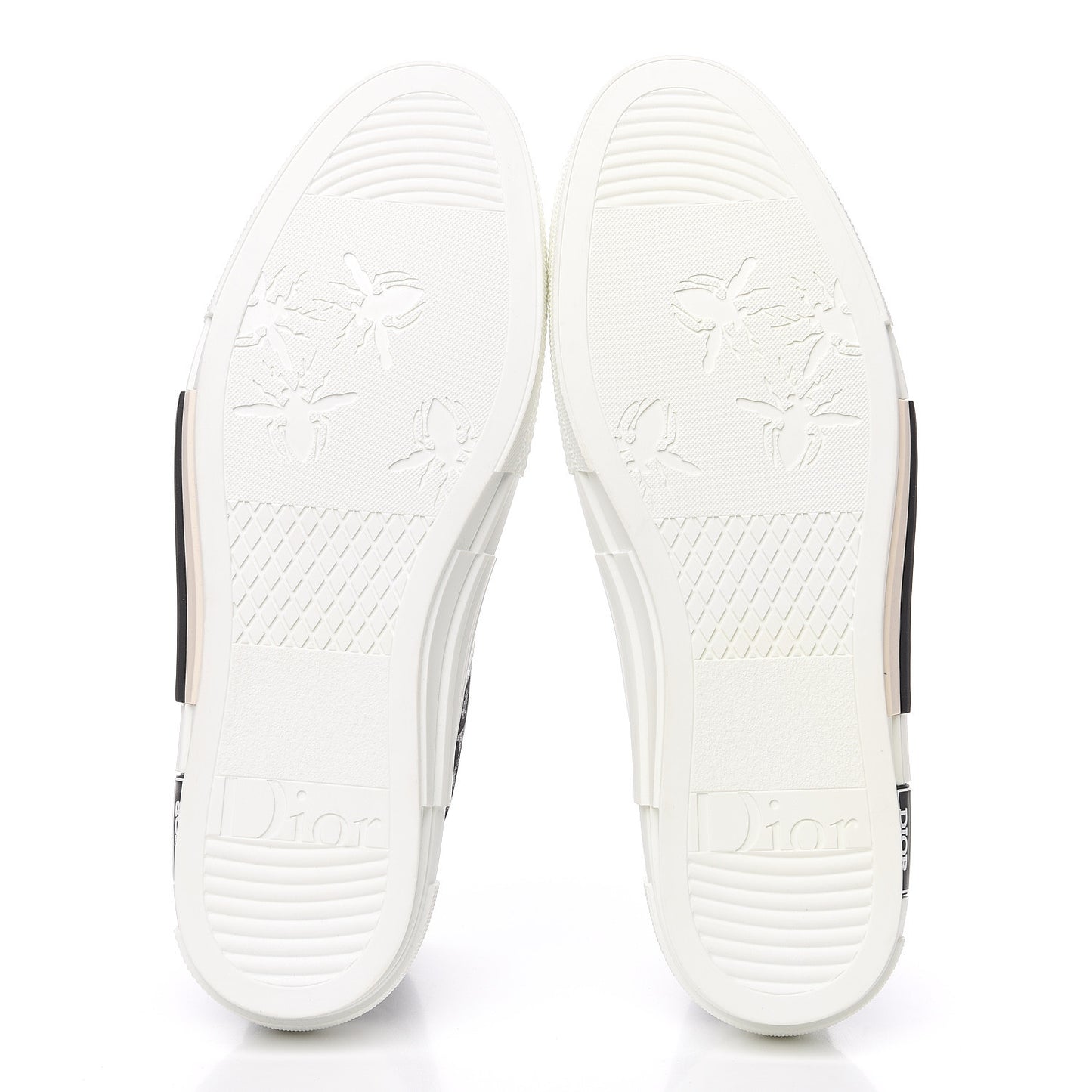 Canvas Leopard Print Mens B23 High Top Sneakers 46 White