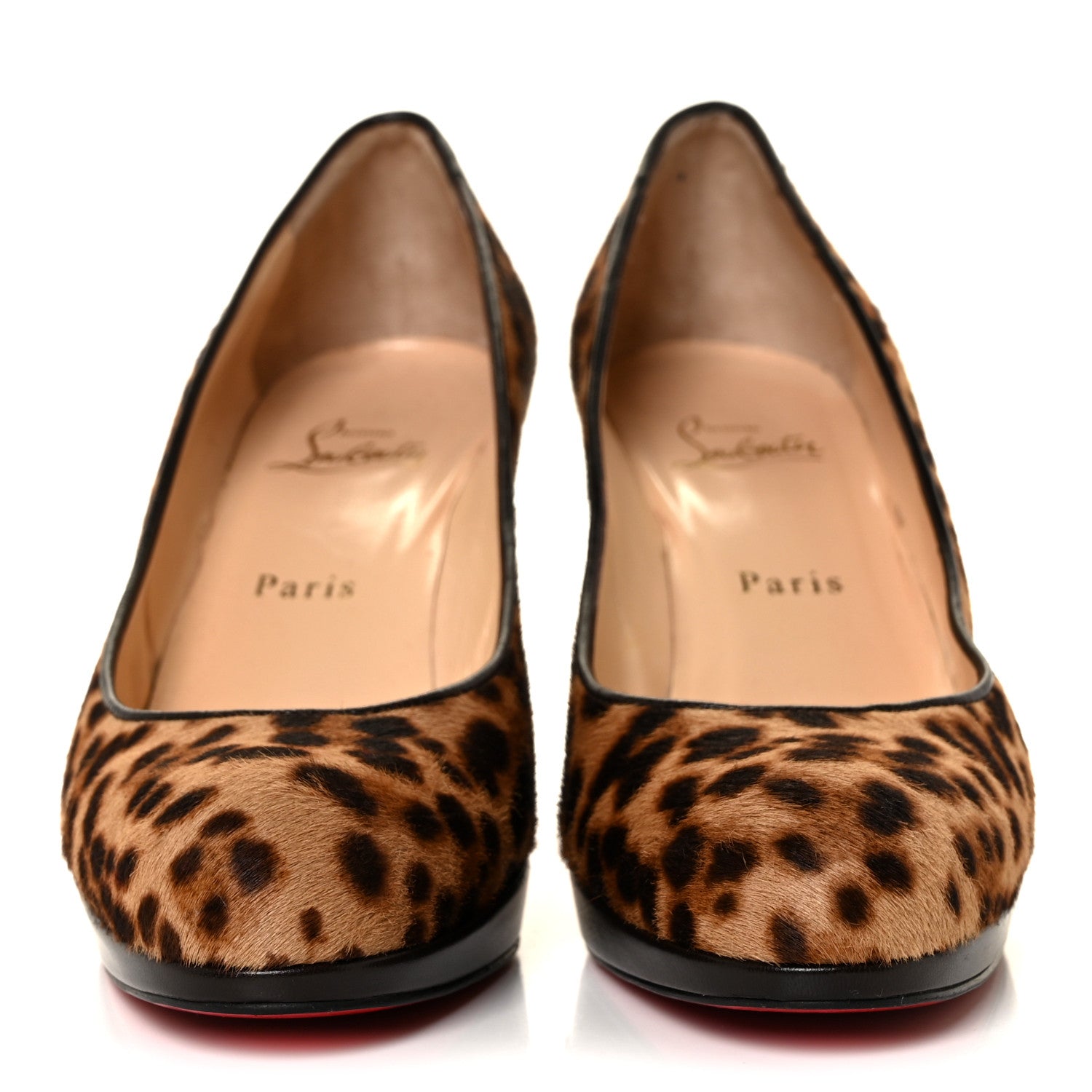 Christian Louboutin Calf Hair Kid Leopard Prorata 90 Pumps 39 2 of 7