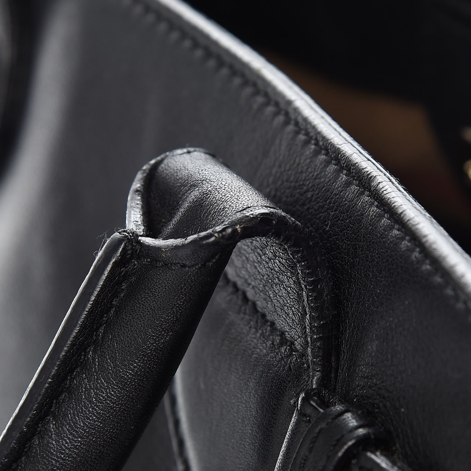 Burberry Smooth Calfskin House Check Baby Banner Tote Black 21 of 22