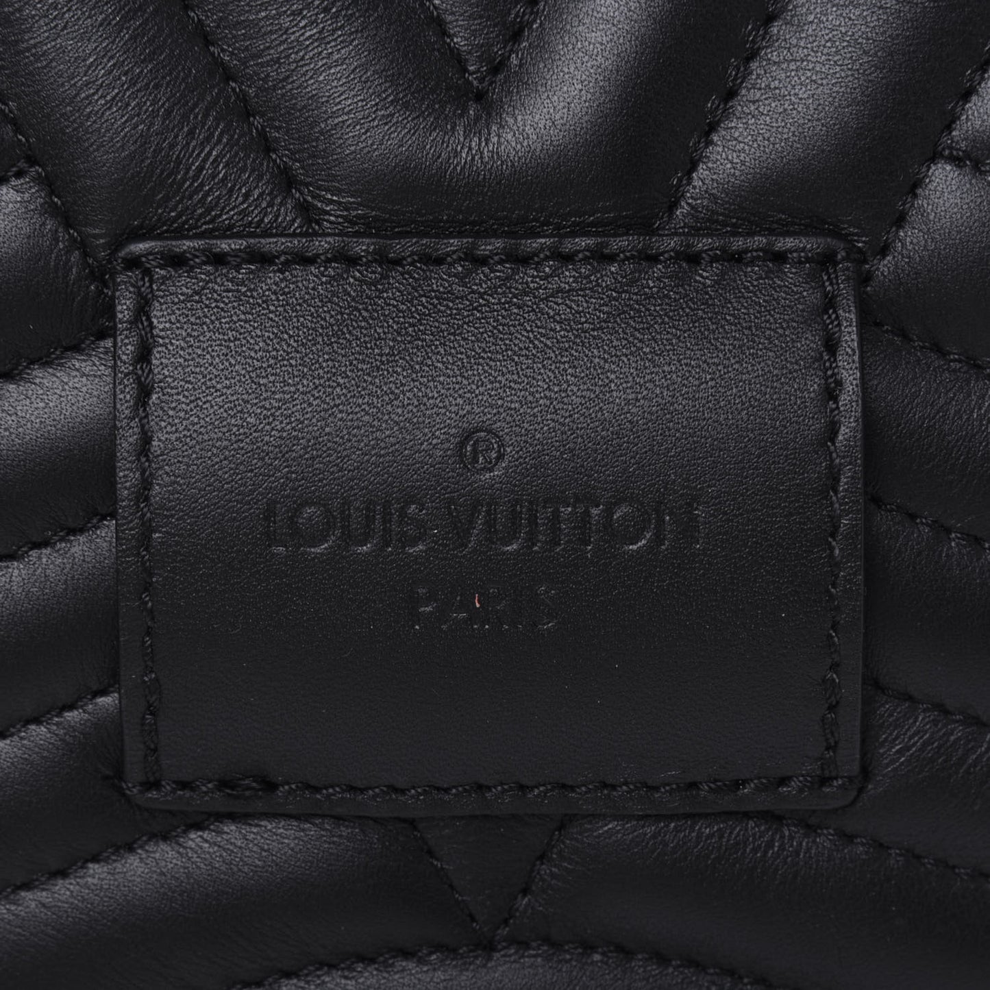 Calfskin New Wave Heart Bag Black
