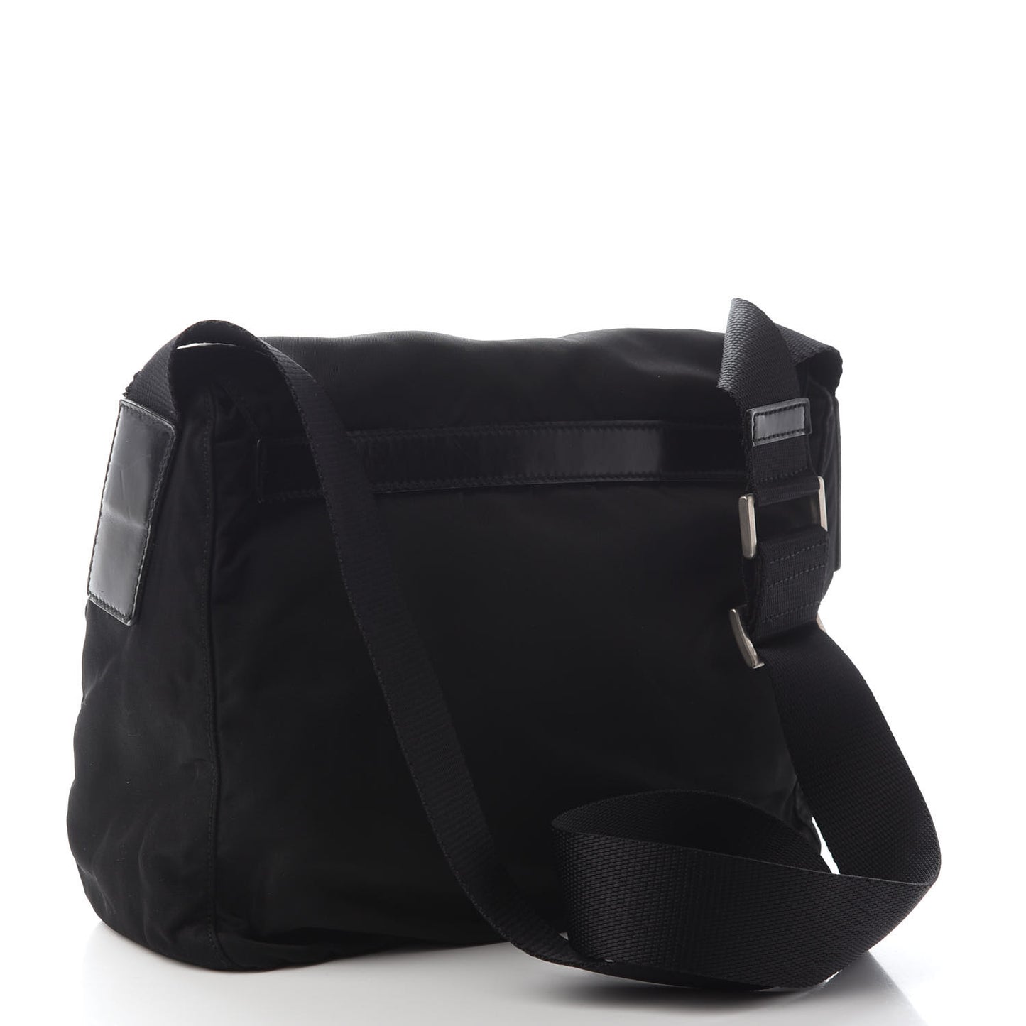 Nylon Vela Messenger Black