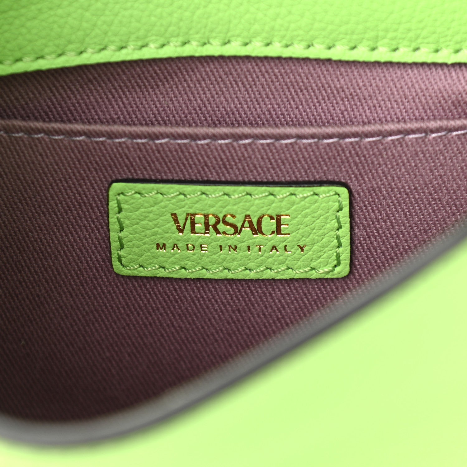 Versace Calfskin La Medusa Small Hobo Crossbody Green 5 of 8