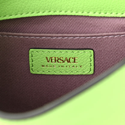 Versace Calfskin La Medusa Small Hobo Crossbody Green 5 of 8