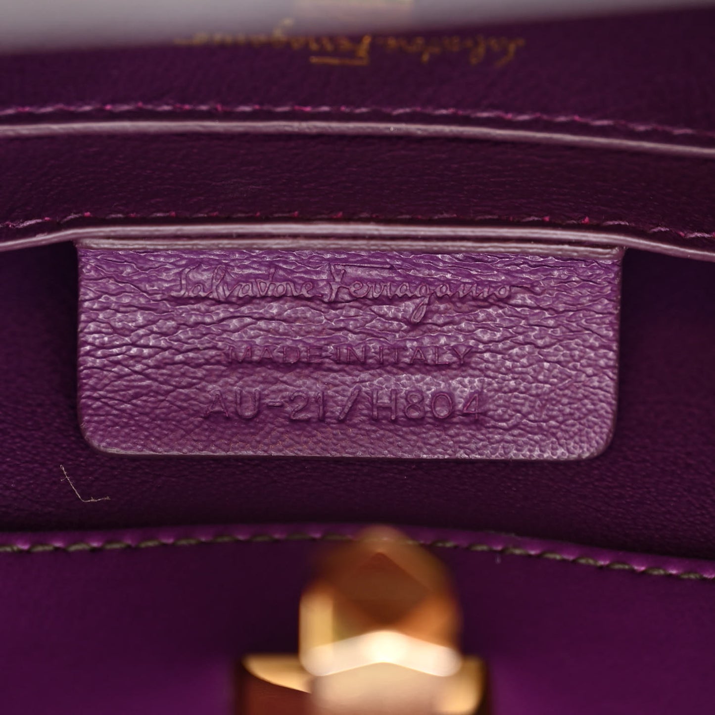 Reptile Small Studio Bag Purple