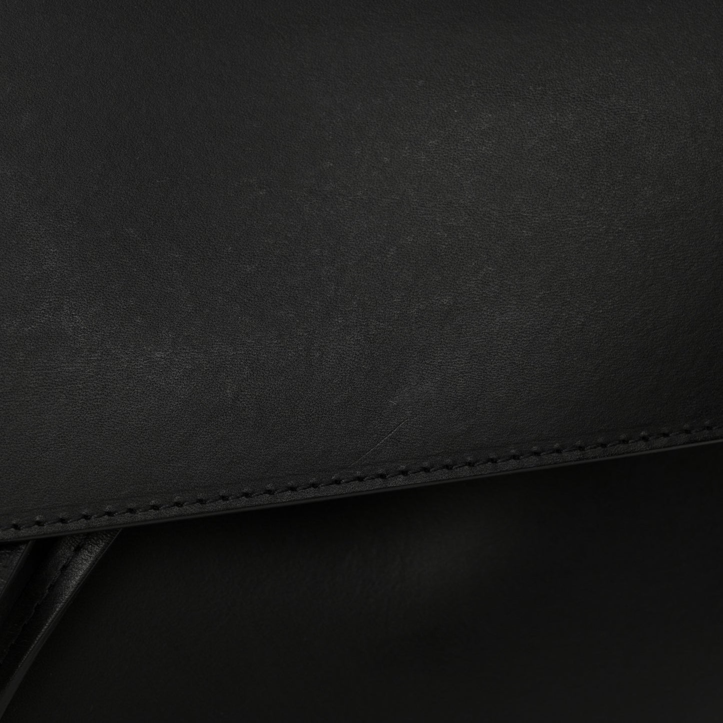Calfskin Mini Lady Bag Black Flamma