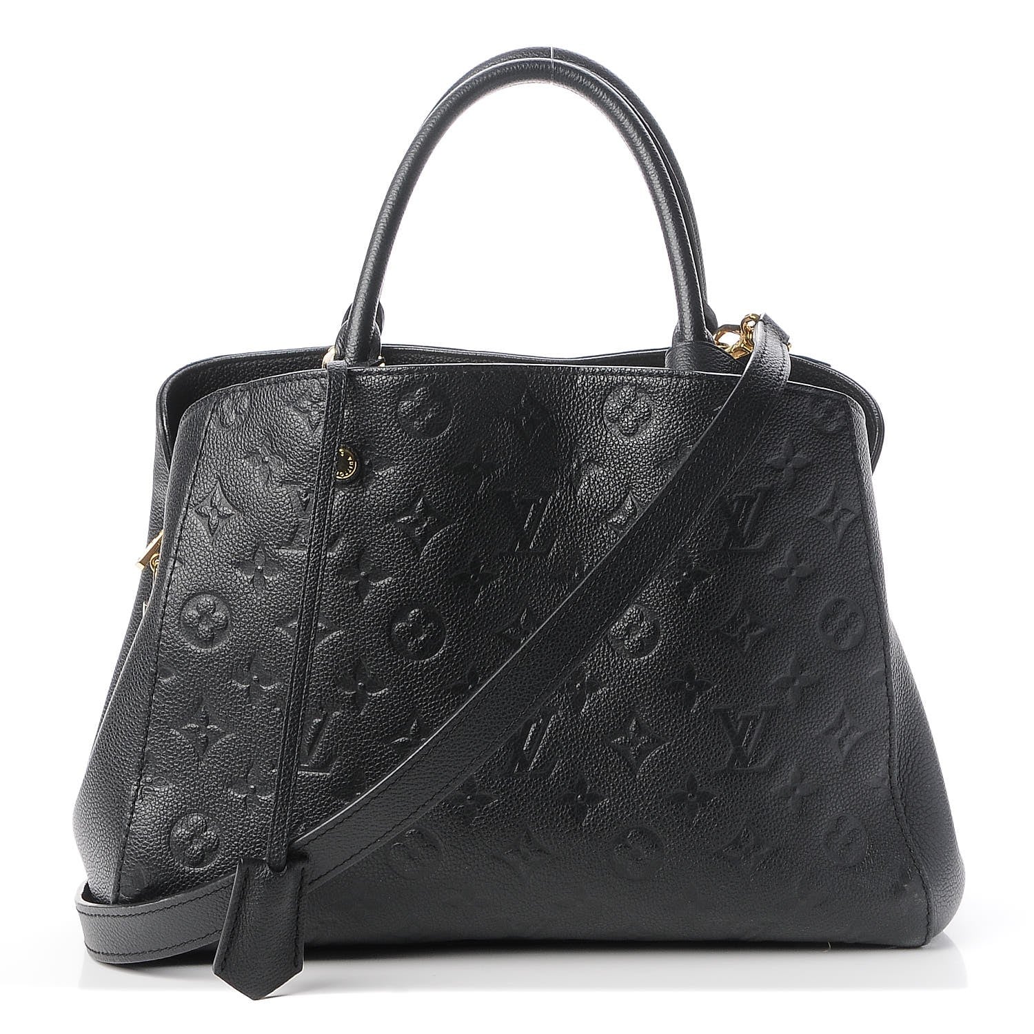 Louis Vuitton Empreinte Montaigne MM Black 1 of 8
