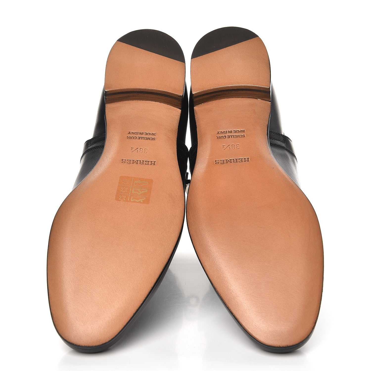 Hermes Calfskin Neo Low Boots 38.5 Black 5 of 7