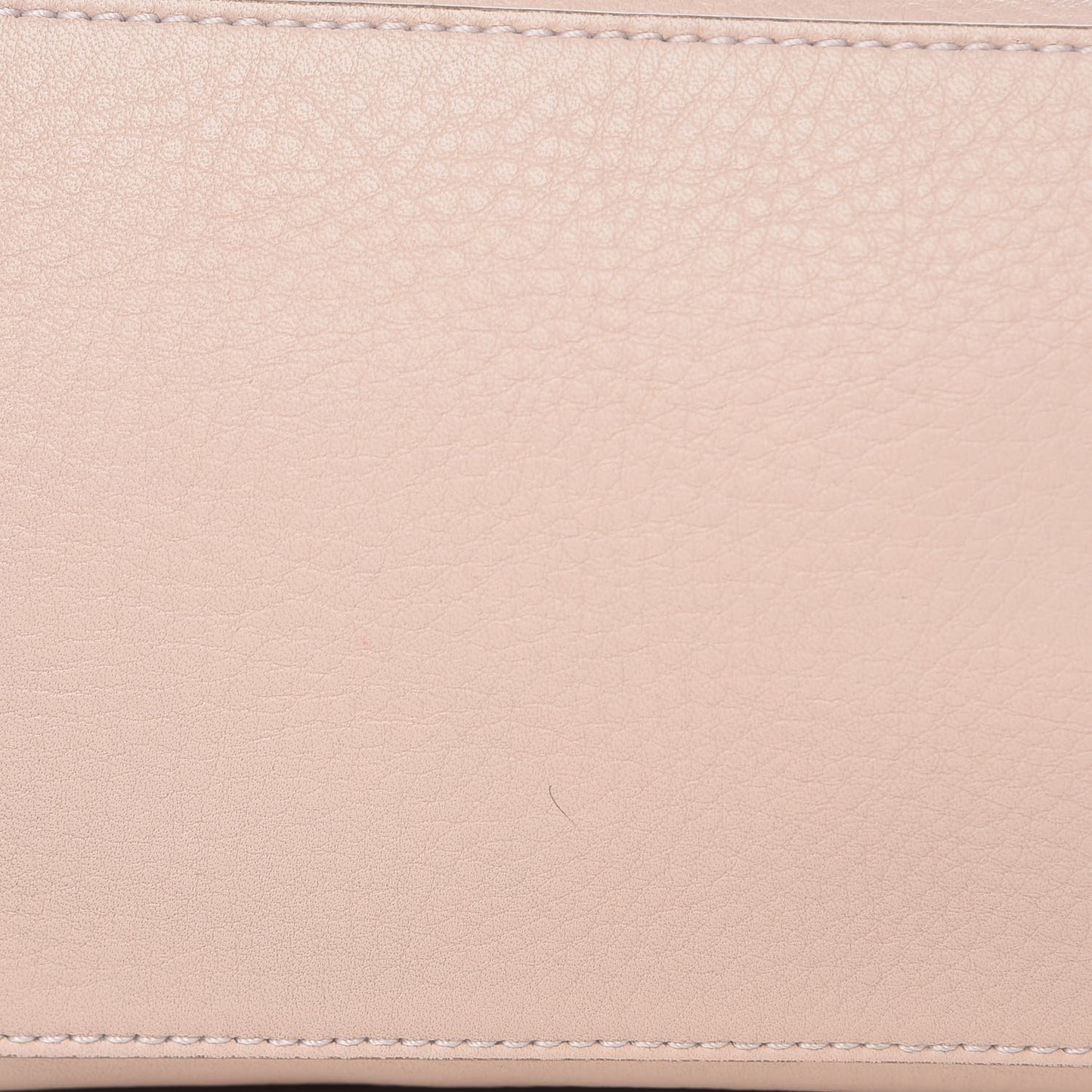 Calfskin Small Pandora Pure Flap Bag Nude Pink