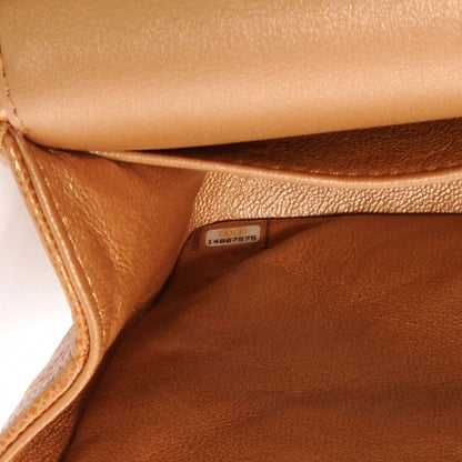 Chanel Metallic Caviar QuiltedJumbo Double Flap Copper 7 of 7