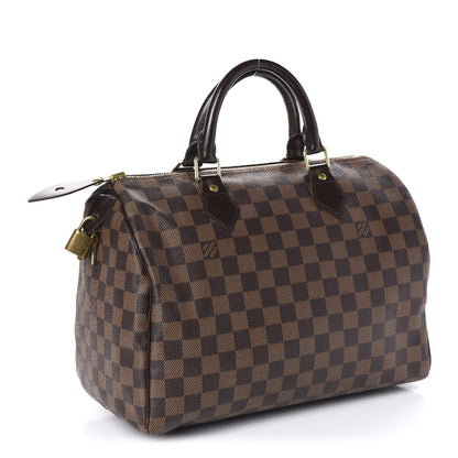 Louis Vuitton Damier Ebene Speedy 30 3 of 12