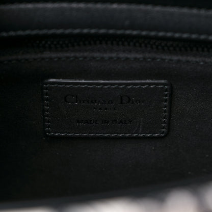 Christian Dior Ultra Matte Embroidered Medium Lady Dior Black 6 of 12