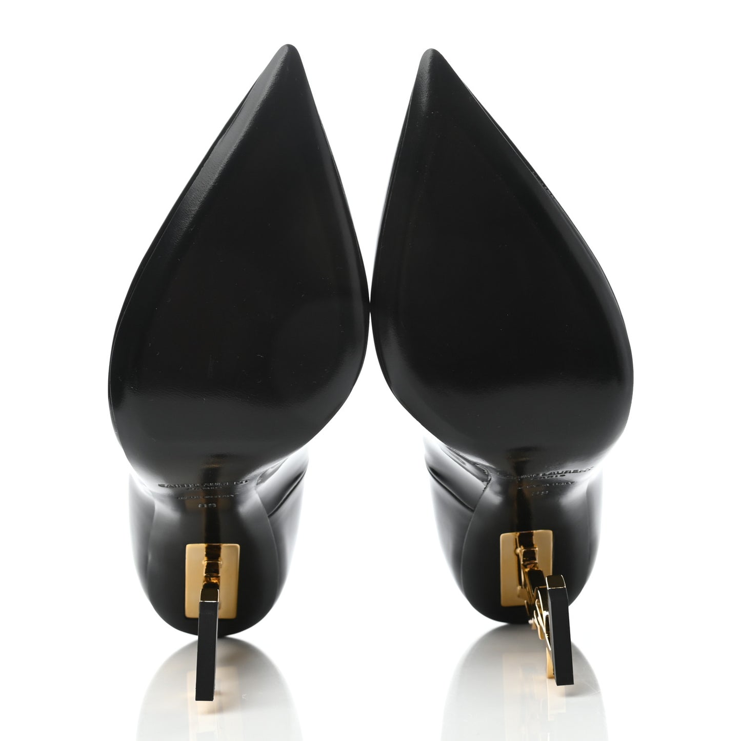 Patent Opyum 110 Pumps 39 Black Gold