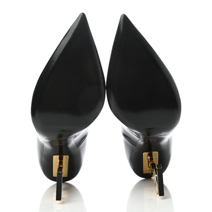Saint Laurent Patent Opyum 110 Pumps 39 Black Gold 5 of 8