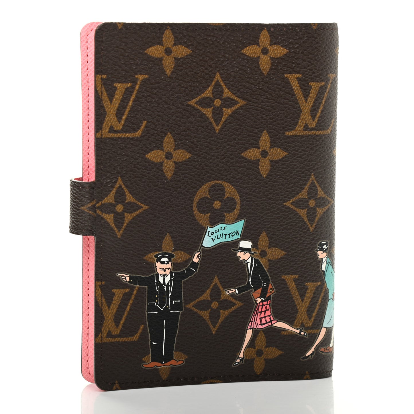 Monogram Illustre Small Ring Agenda Rose