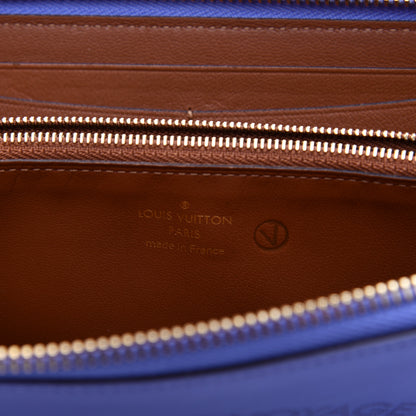 Louis Vuitton Calfskin Articles de Voyage Zippy Wallet Lilac 8 of 10