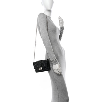 Christian Dior Patent Cannage New Lock Pouch Black 2 of 11