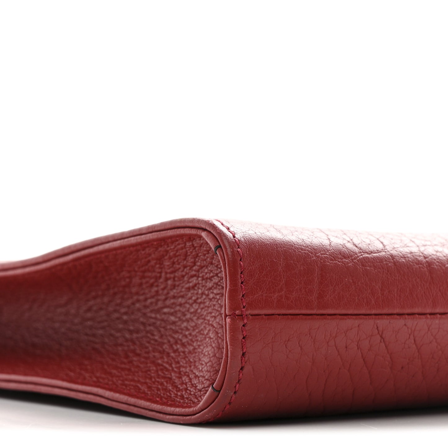 Calfskin Web Padlock Tote Red