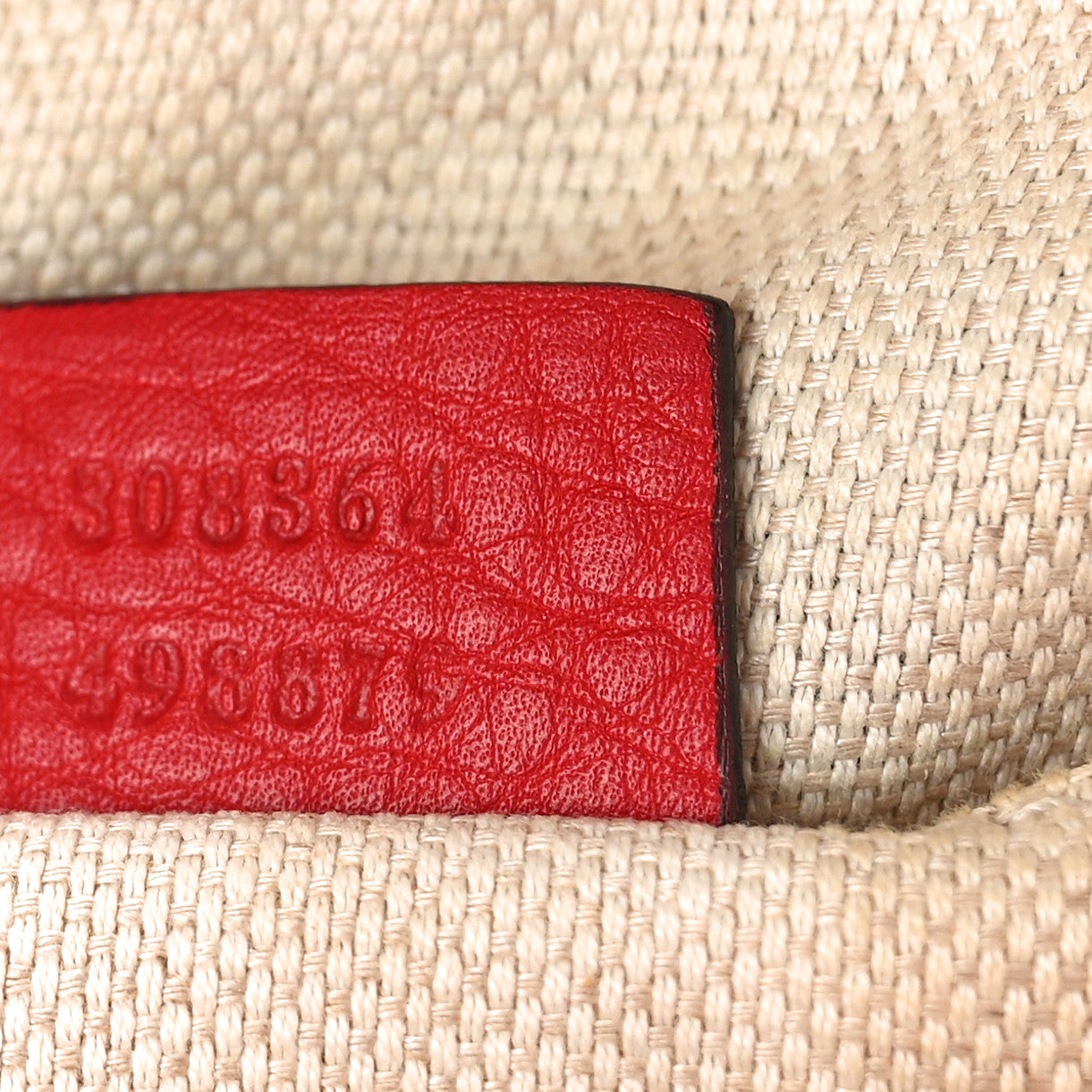 Pebbled Calfskin Small Soho Disco Bag Tabasco Red