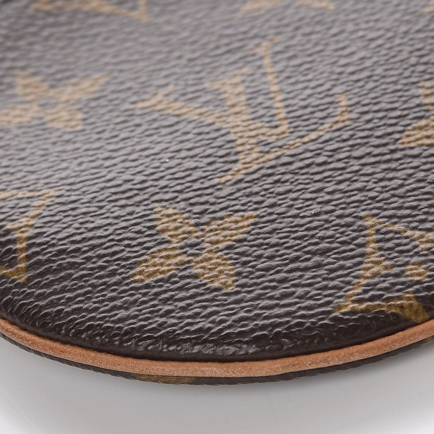 Monogram Round Coin Purse
