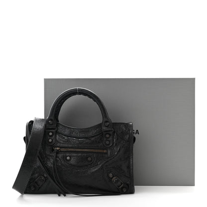 Balenciaga Agneau Arena Classic Hardware Le City Mini  Black 11 of 11