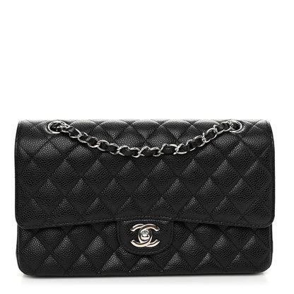 Chanel Caviar Quilted Medium Double Flap Black 1 of 11