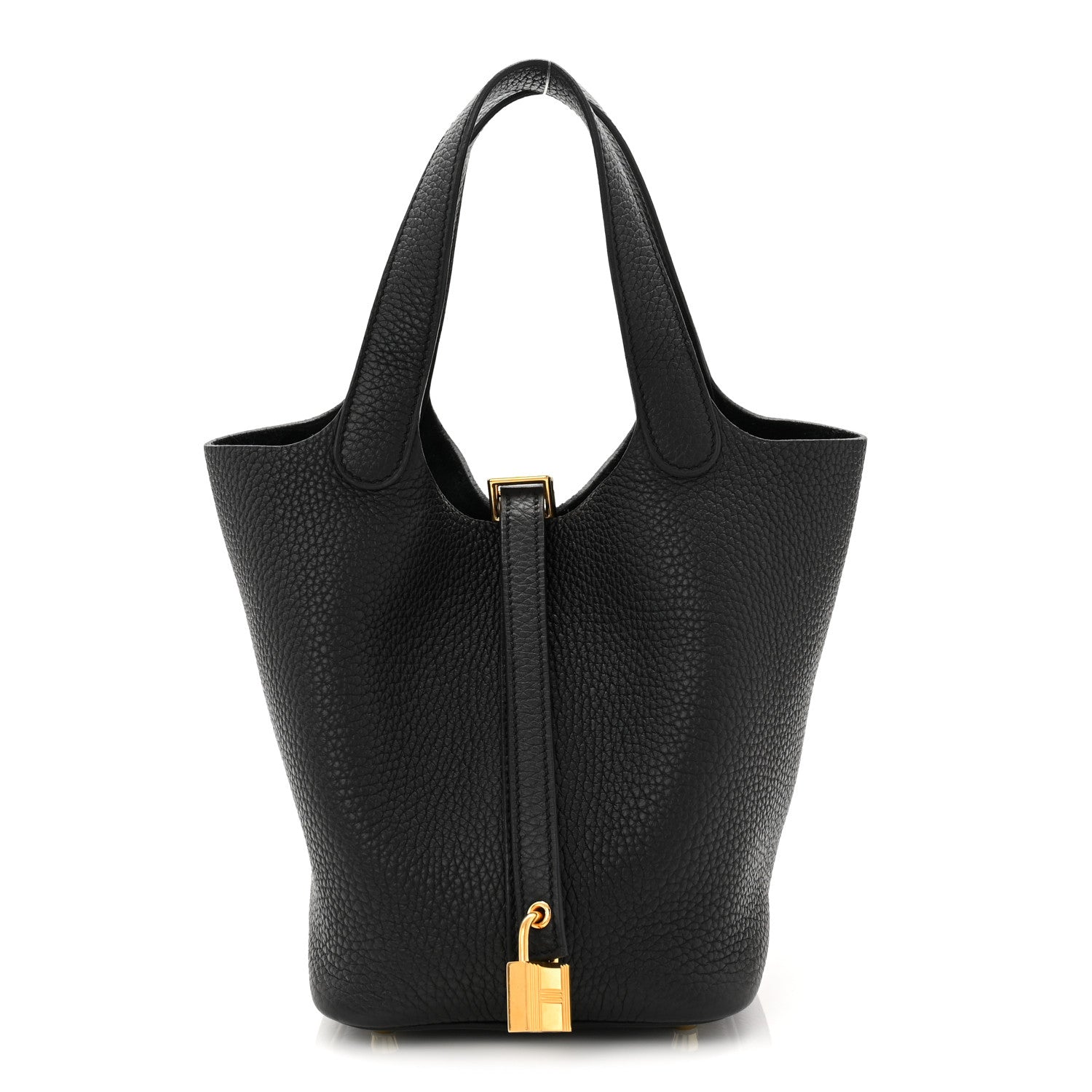 Hermes Taurillon Clemence Picotin Lock 18 PM Black 1 of 11