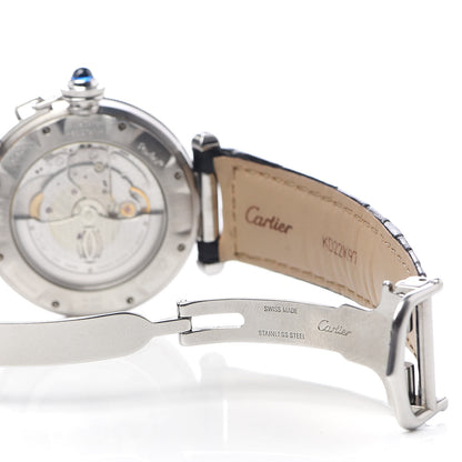 Cartier Stainless Steel Alligator 38mm Pasha C Grille Automatic Watch 8 of 8