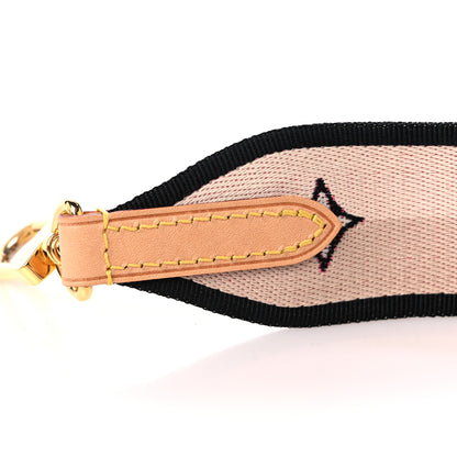 Louis Vuitton Jacquard Speedy Bandouliere 20 Shoulder Strap Black 4 of 4
