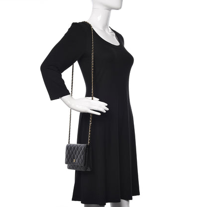 Chanel Caviar Quilted Wallet On Chain WOC Black 2 of 13