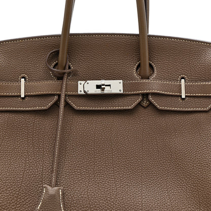 Hermes Togo BIRKIN 35 Etoupe 8 of 14