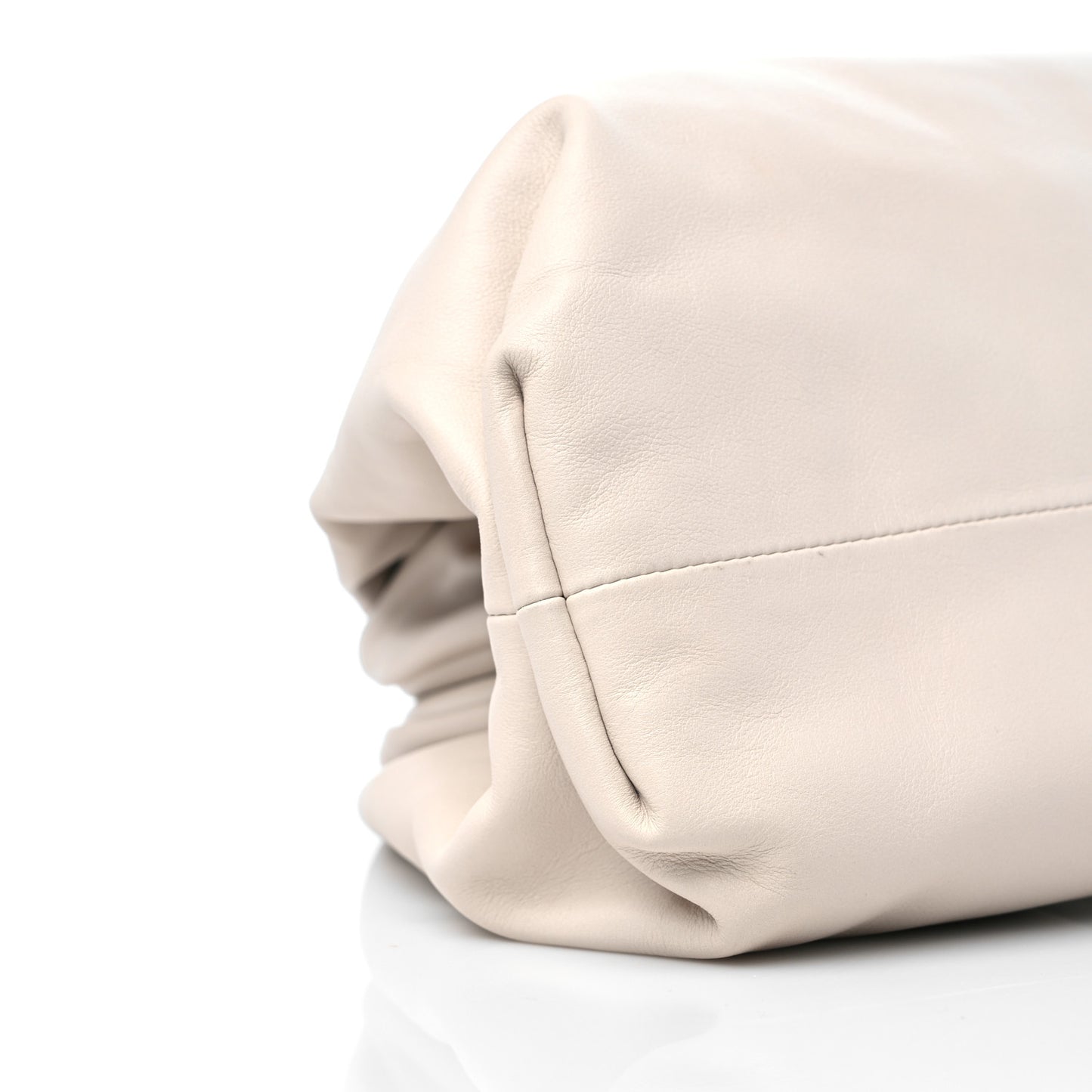 Smooth Butter Calf The Pouch Oversized Clutch Mist