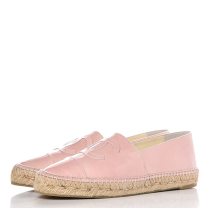 Chanel Patent CC Espadrilles 42 Pink 2 of 11