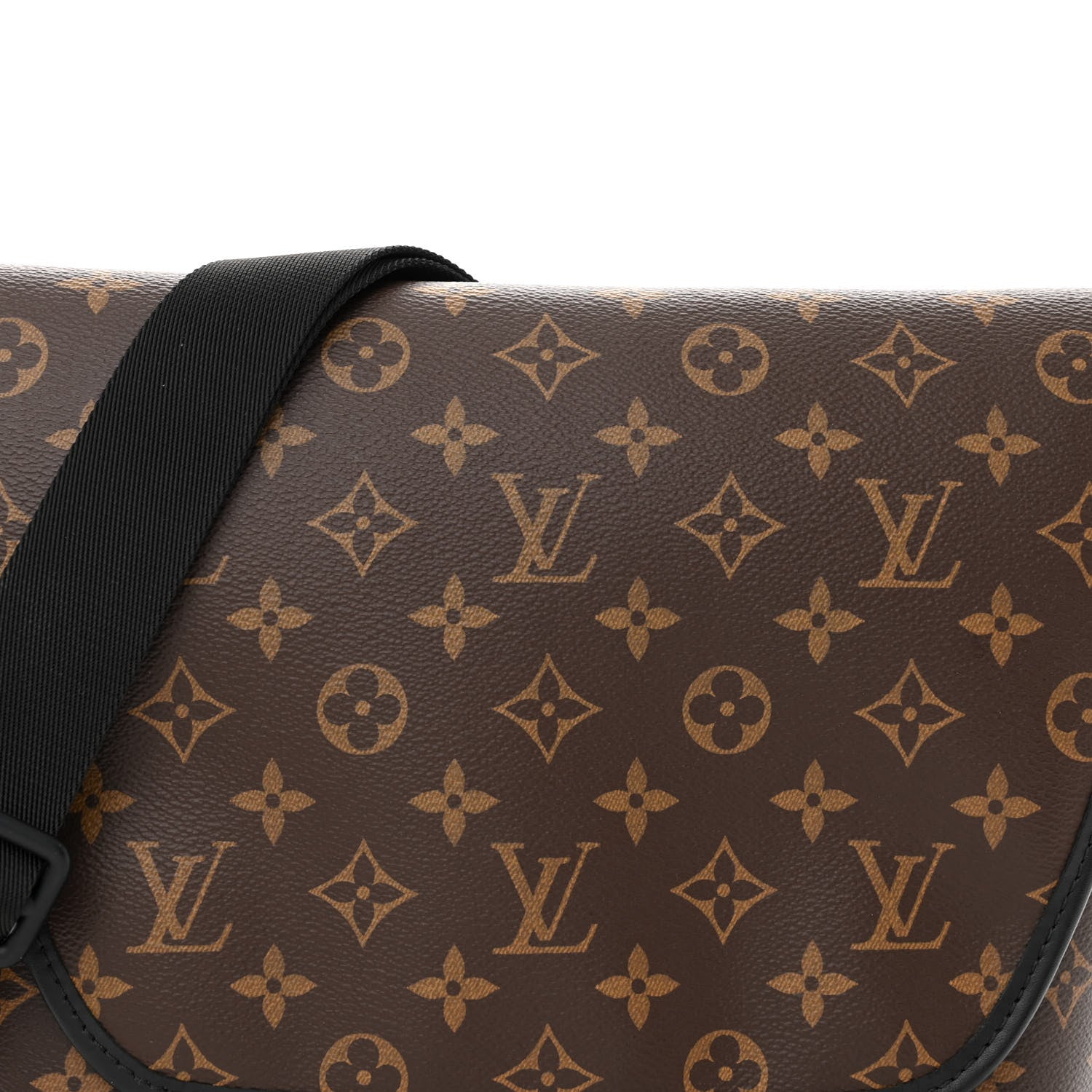 Louis Vuitton Monogram Macassar Magnetic Messenger 7 of 10