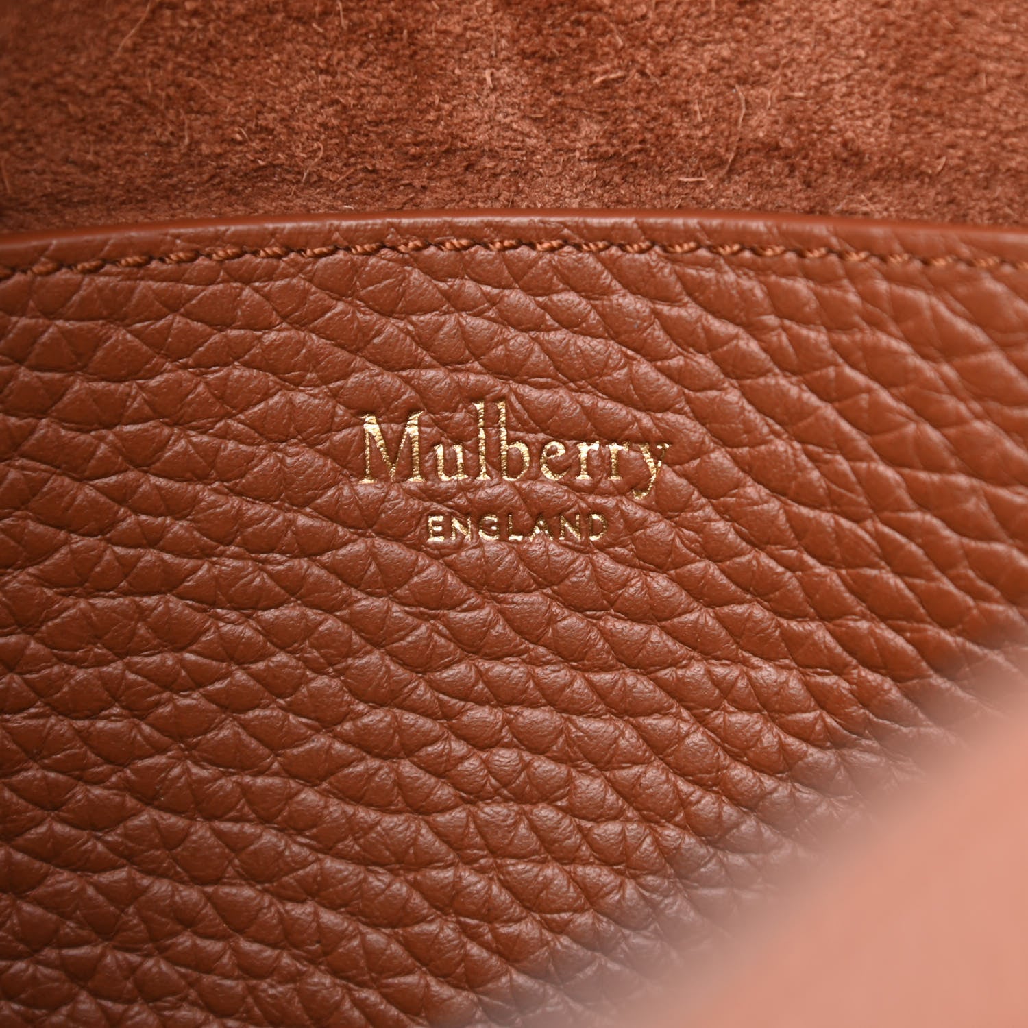 Mulberry Heavy Grain Mini Alexa Chestnut 5 of 7