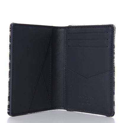 Louis Vuitton Monogram Tapestry Pocket Organizer Bleu 5 of 8