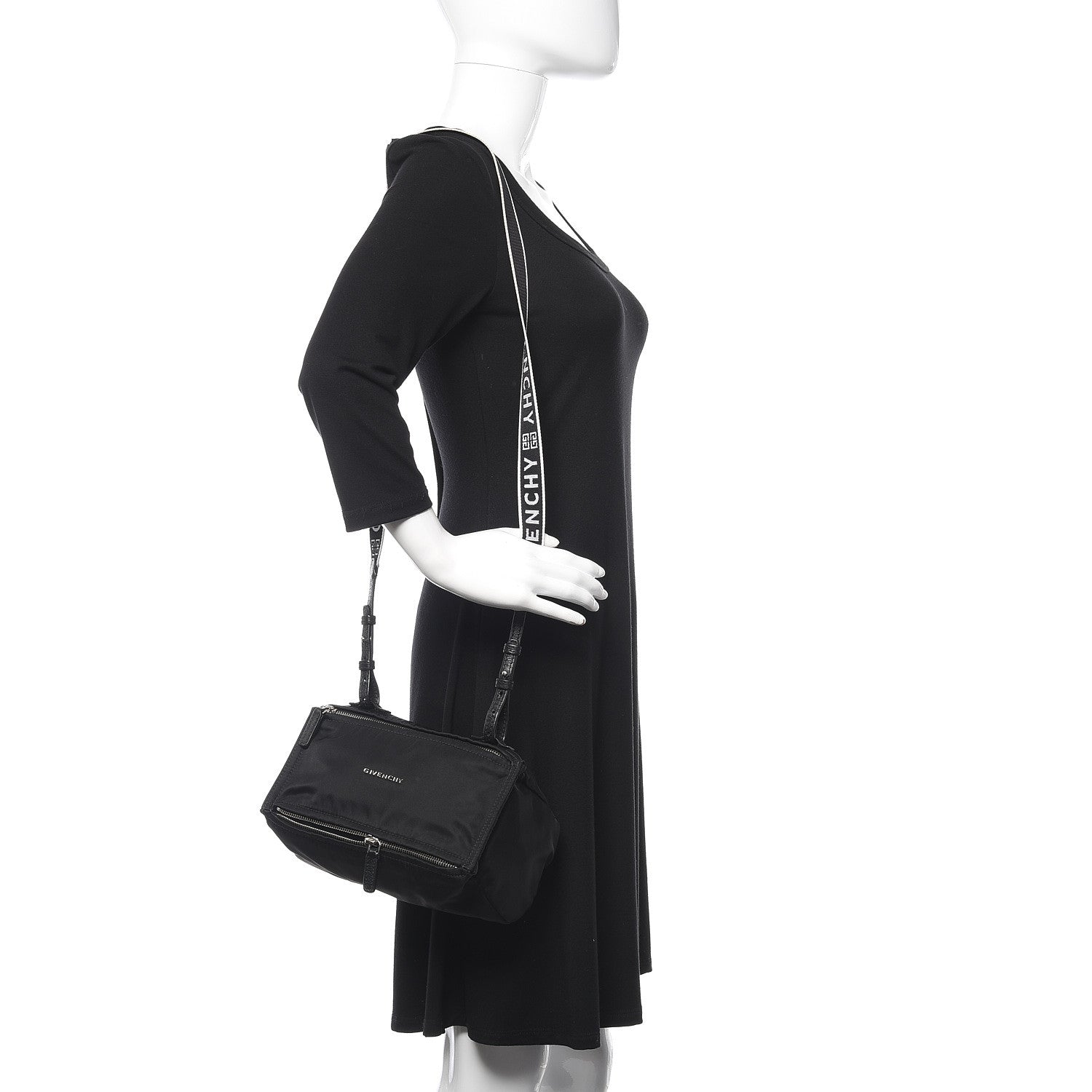 Givenchy Tech Twill Nylon Mini Pandora Black 2 of 10
