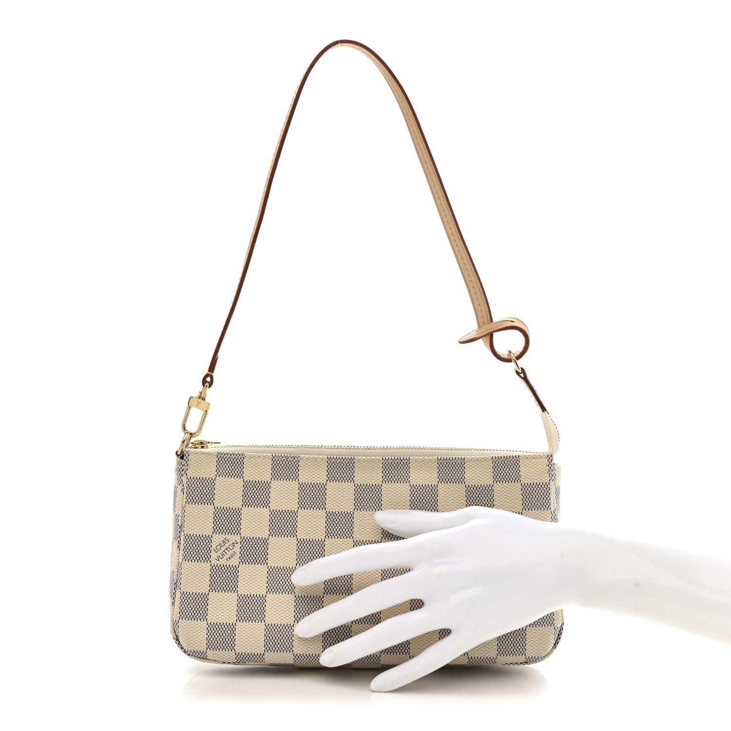 Louis Vuitton Damier Azur Pochette Accessories NM 3 of 12