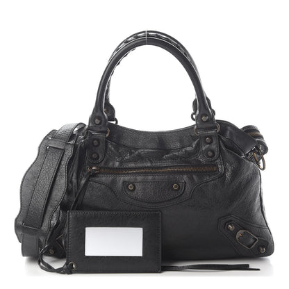 Balenciaga Agneau Classic Hardware Town Black 1 of 8