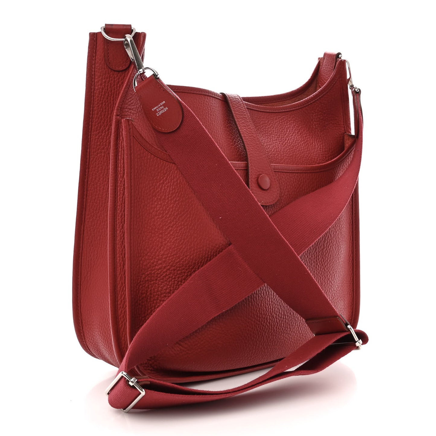 Taurillon Clemence Evelyne III PM Rouge Garance