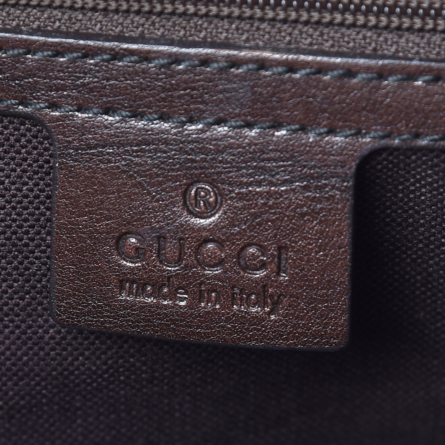 Crystal Monogram Medium Babouska Shopping Tote Dark Brown