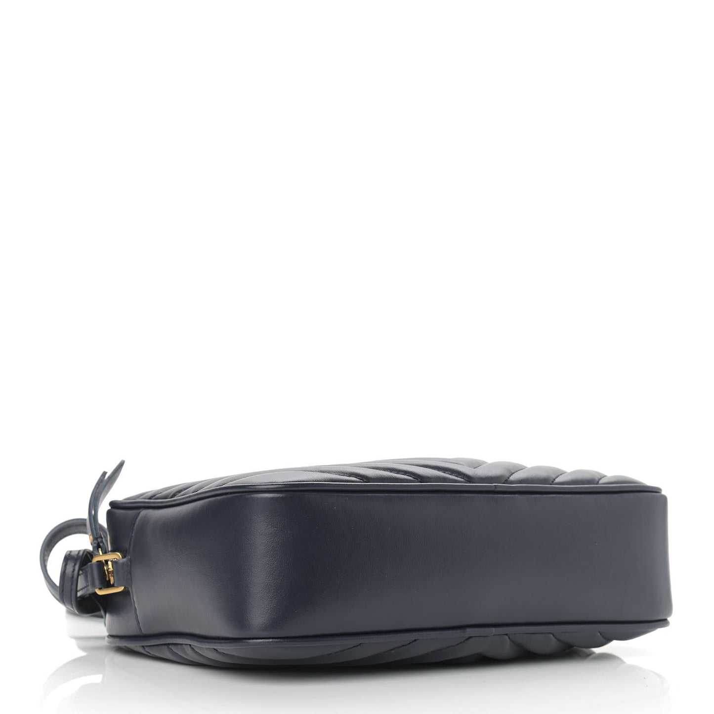 Calfskin Matelasse Monogram Lou Camera Bag Deep Marine