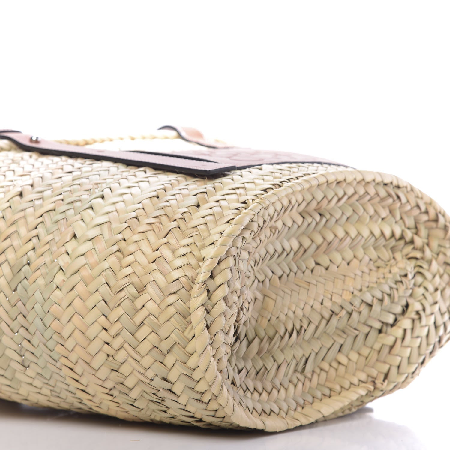 Loewe Raffia Basket Tote Bag Natural Tan 6 of 11