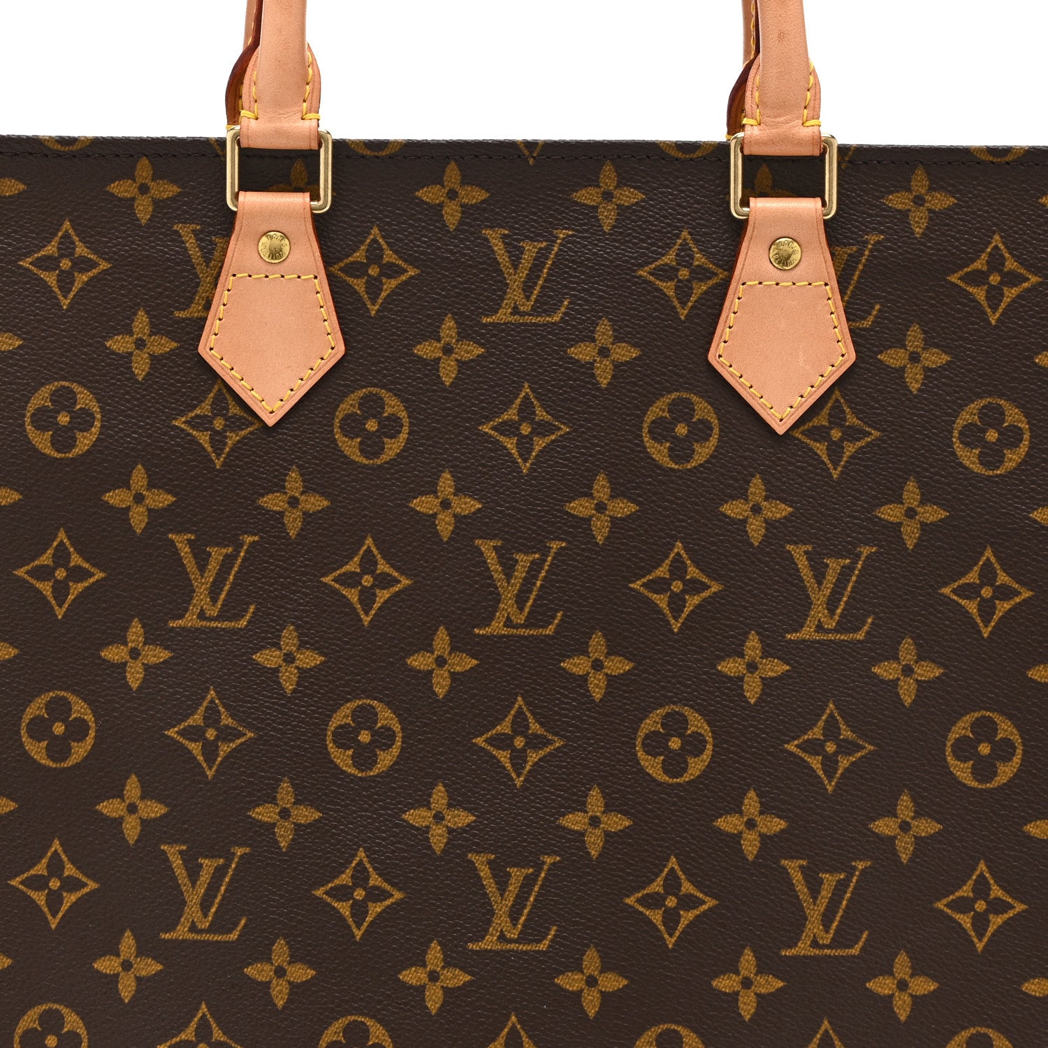 Louis Vuitton Monogram Sac Plat 8 of 10